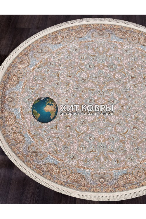 Иранский ковер Farsi 1200 205 Бежевый круг